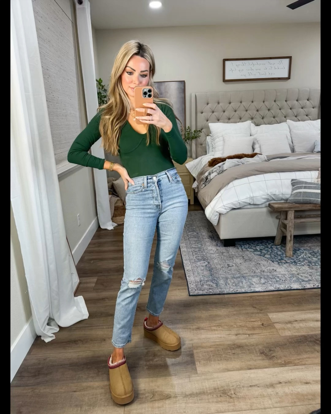 Amazon fashion finds
Bodysuit size small
Stretchy jeans size 26
Ugg look for less slippers size up a half size 

#LTKsalealert #LTKfindsunder50 #LTKVideo