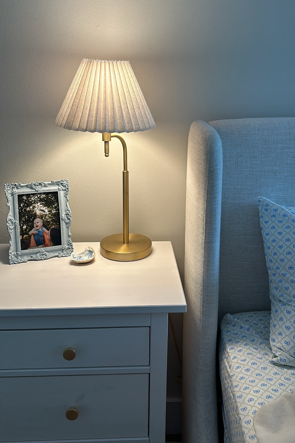 obsessed with this laura ashley frame!!
🩵

#LTKHome