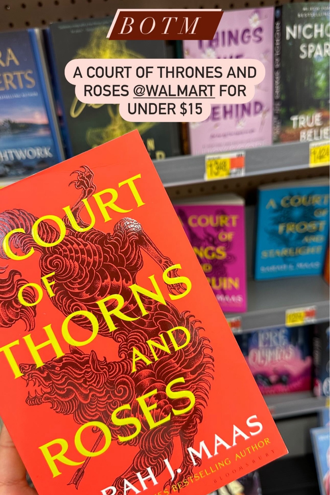 Book Club pick - A Court of Thrones and Roses 🧚‍♀️🌹✨

#LTKSaleAlert