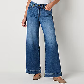 a.n.a Womens High Rise Wide Leg Jean - JCPenney | JCPenney
