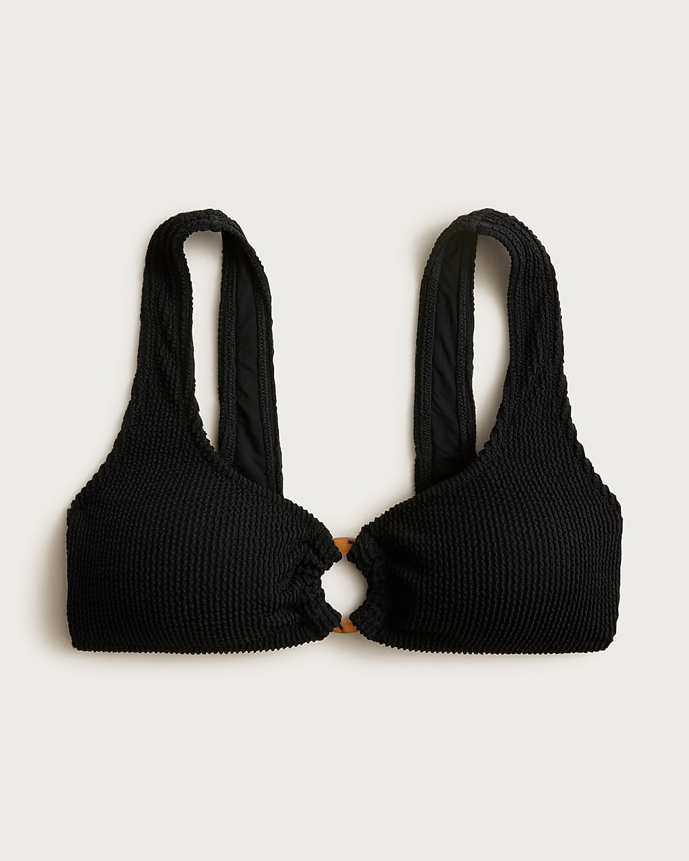 Claudia O-ring scrunchie bikini top | J. Crew US