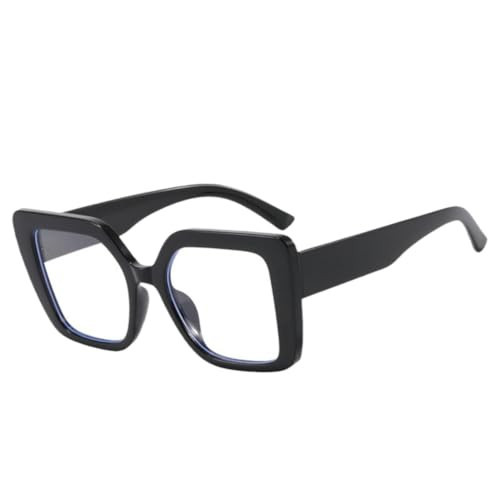 Shiratori Blue Light Blocking Glasses with Rectangle Frame and Chic Preppy Look for Women ， Advanced 99% Blue Light Blocking Computer Glasses Black | Amazon (US)
