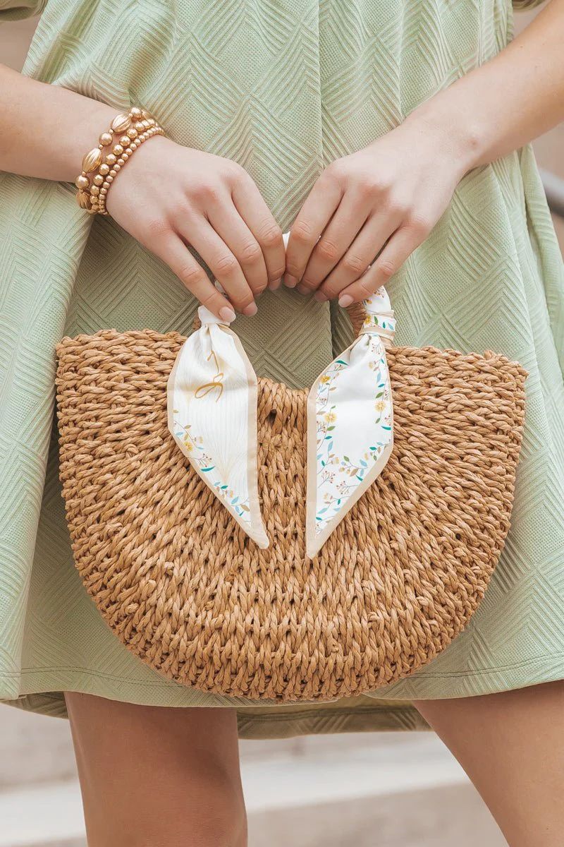 Natural Olivia Straw Tote Bag | Pre Order | Magnolia Boutique