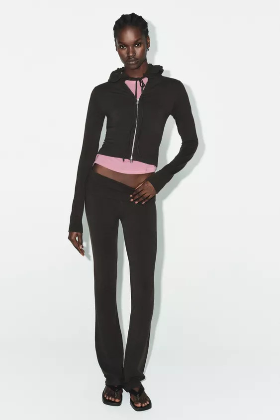 FLARE SEAMLESS PANTS | Zara US