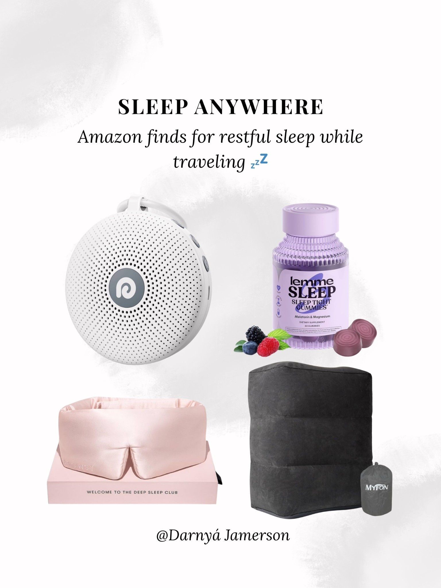 Amazon finds for restful sleep while traveling 💤

#LTKHome #LTKTravel #LTKFindsUnder50