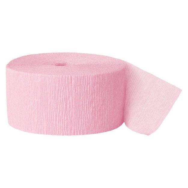 Light Pink Crepe Streamer - Spritz™ | Target