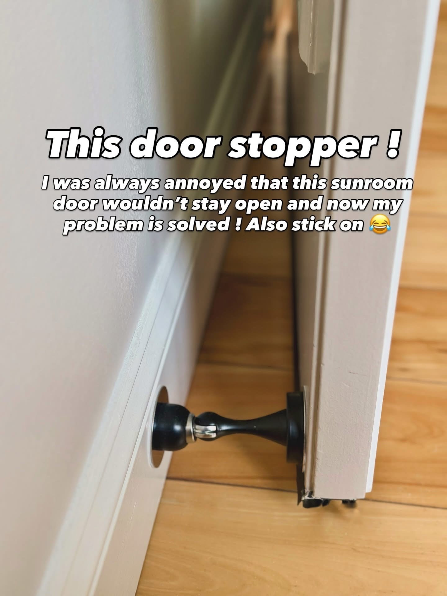 Stick on door stopper ! 

#LTKHome #LTKFindsUnder50 #LTKStyleTip