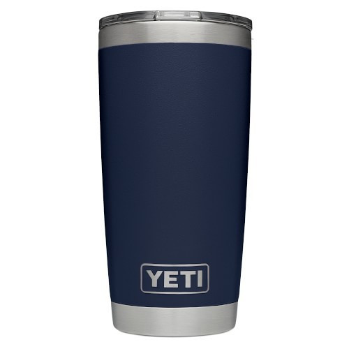 YETI Rambler Tumbler, 20-Oz. + Straw Lid, Navy | Williams-Sonoma