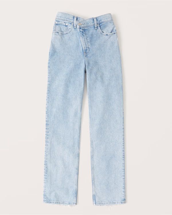 90s Ultra High Rise Straight Jeans | Abercrombie Sale | Abercrombie & Fitch (US)
