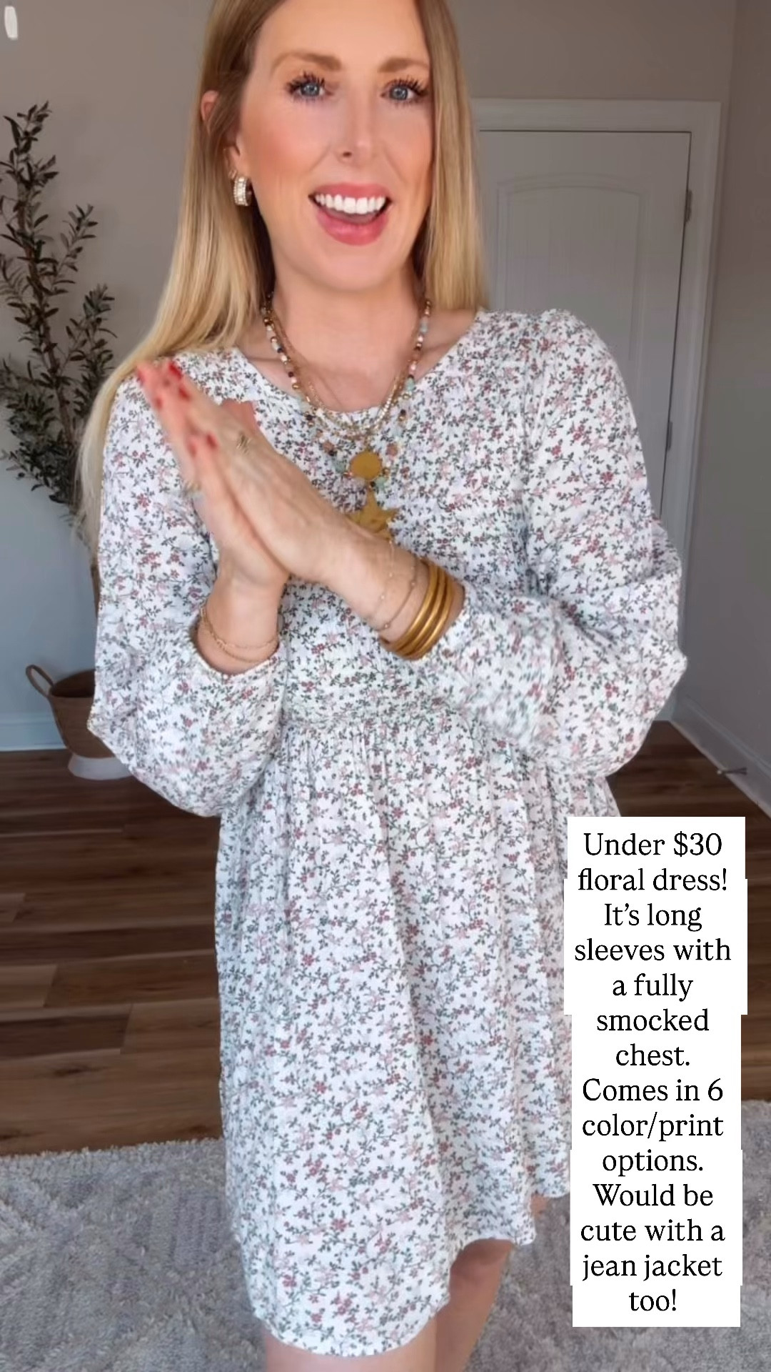 Kohls outfit try on, smocked floral mini dress 

@kohls #ad #kohlspartner #kohlsfinds

#LTKootd #LTKgrwm