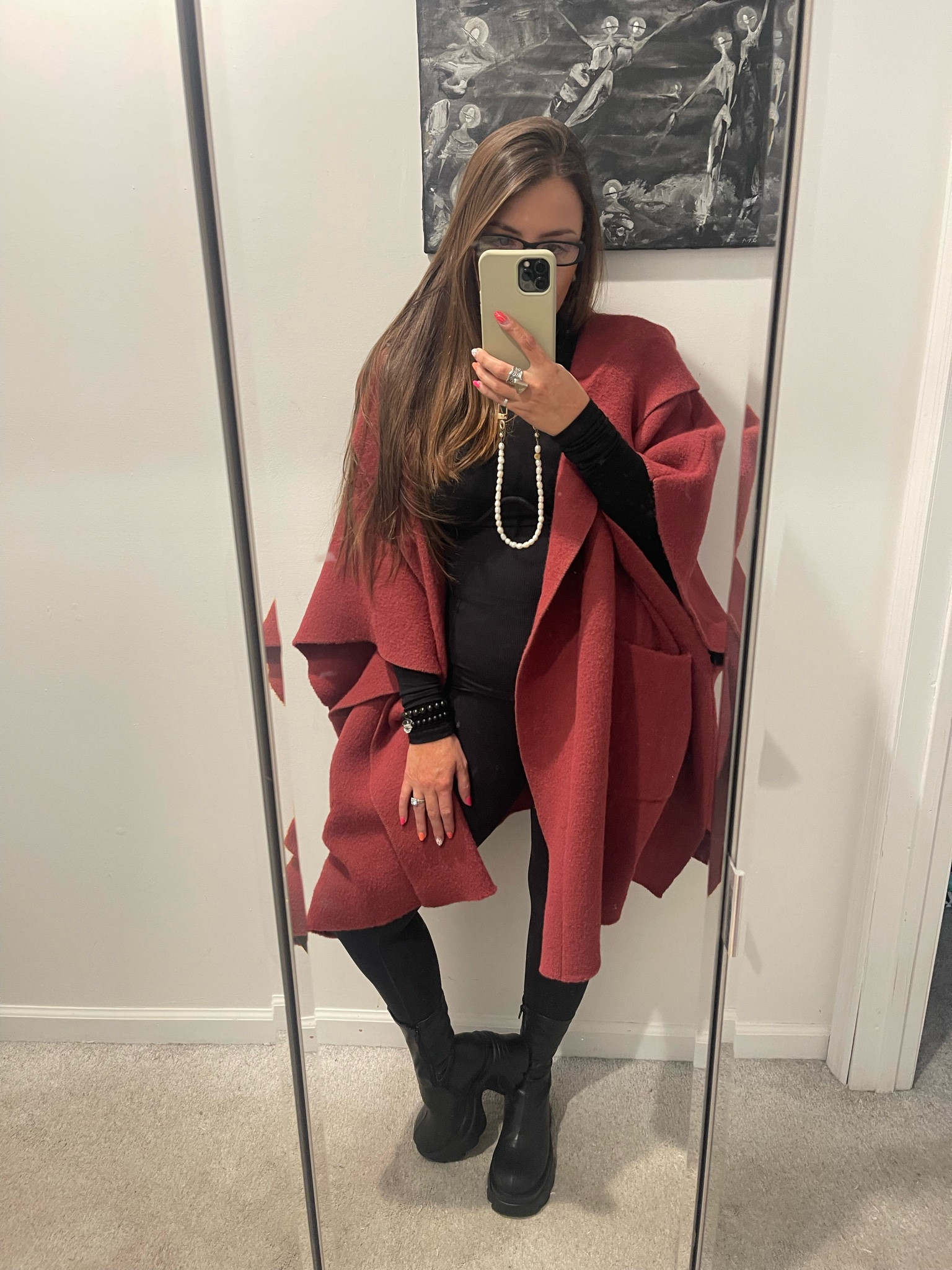 Keeping it cozy & casual 🎱