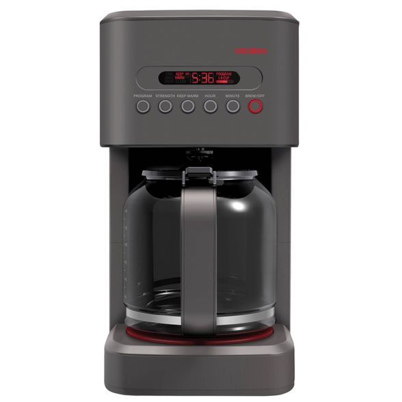 CRUXGG 14 Cup Programmable Coffee Maker with Customizable Brew Strength | Target