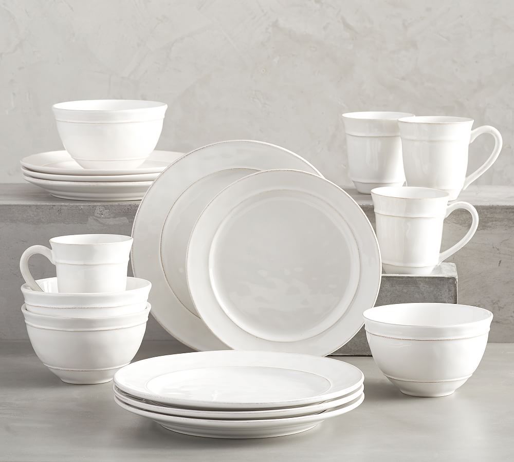 Cambria Handcrafted Stoneware Dinnerware Sets | Pottery Barn (US)