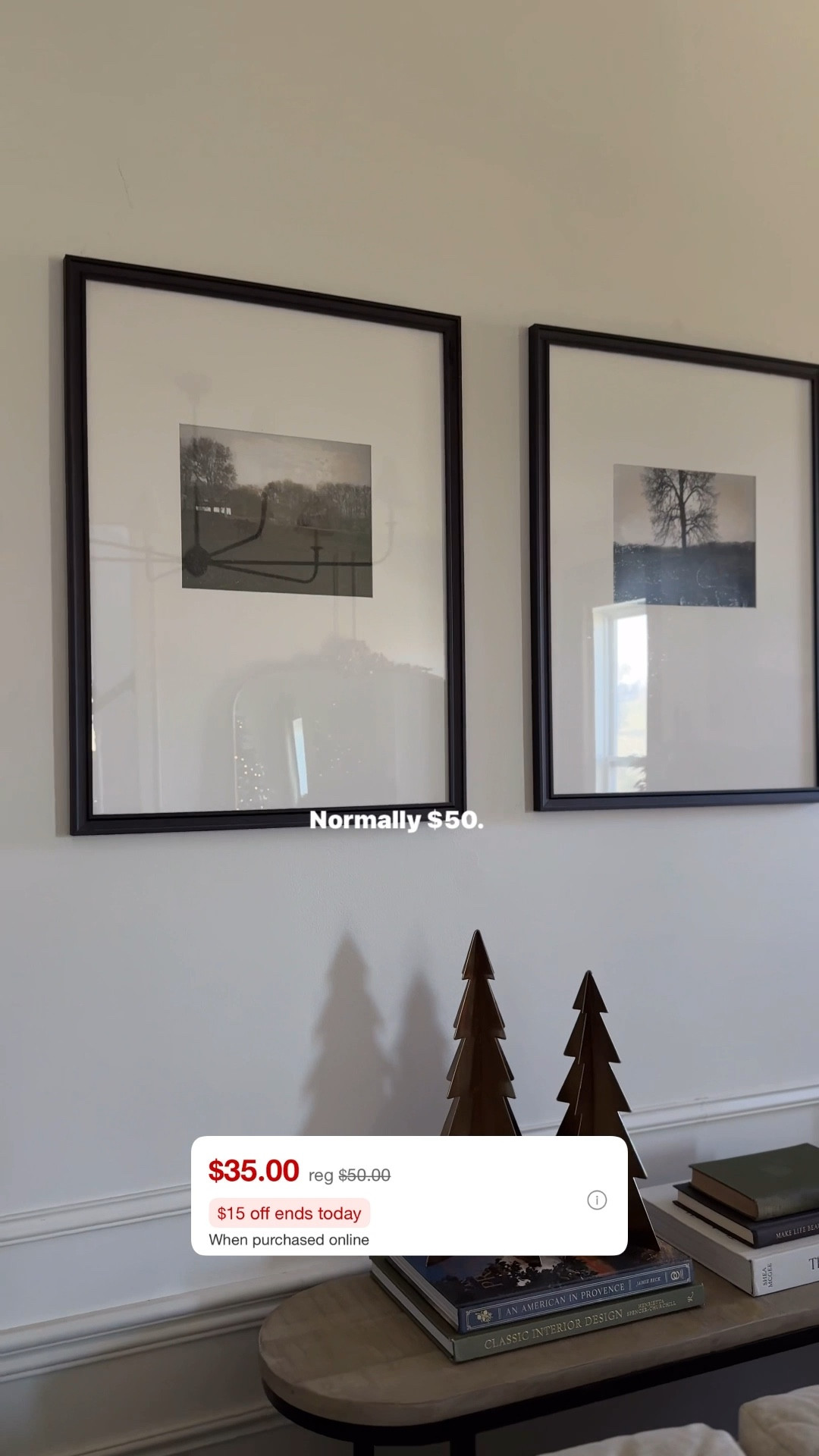 Such a good price on my oversized mat frames! Today only! 

#LTKHome #LTKCyberWeek #LTKHoliday