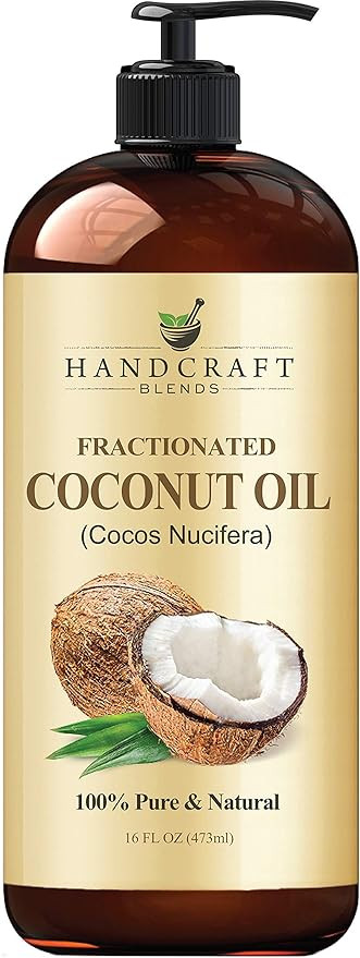 Fractionated Coconut Oil - 100% Pure & Natural Premium Grade Coconut Carrier Oil for Essential Oi... | Amazon (US)