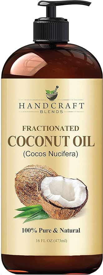 Fractionated Coconut Oil - 100% Pure & Natural Premium Grade Coconut Carrier Oil for Essential Oi... | Amazon (US)