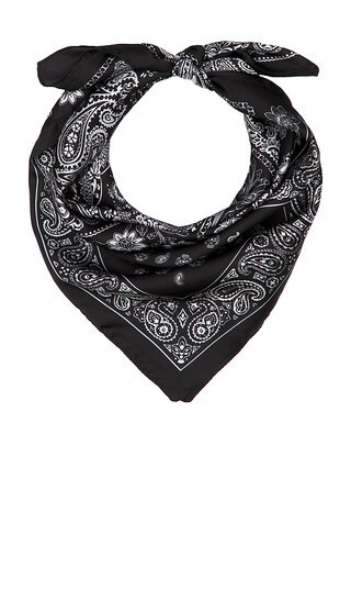 Lovers and Friends Sophia Scarf in Black. | Revolve Clothing (Global)