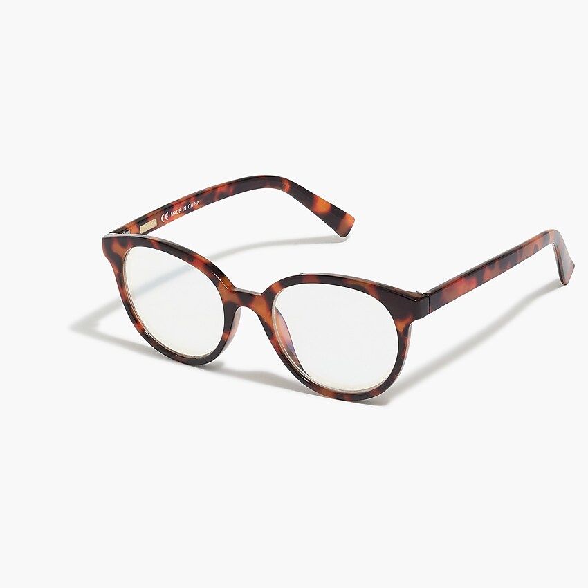 Round blue light glasses | J.Crew Factory