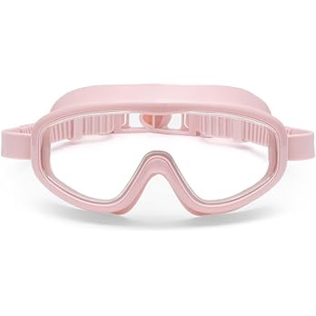 Swimming Goggles Kids Ages 3-8 - Lightweight Silicone, Anti-Fog Wide Lens, Retro Design Swim Gogg... | Amazon (US)