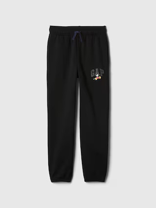 GapKids × Disney Mickey Mouse Logo Joggers | Gap Factory