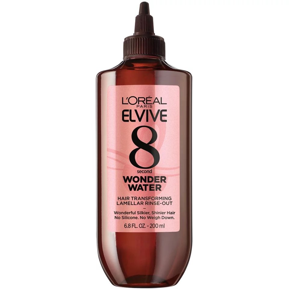 L'Oreal Paris Elvive 8 Second Wonder Water Rinse Out Lamellar Moisturizing Hair Treatment, 6.8 fl... | Walmart (US)