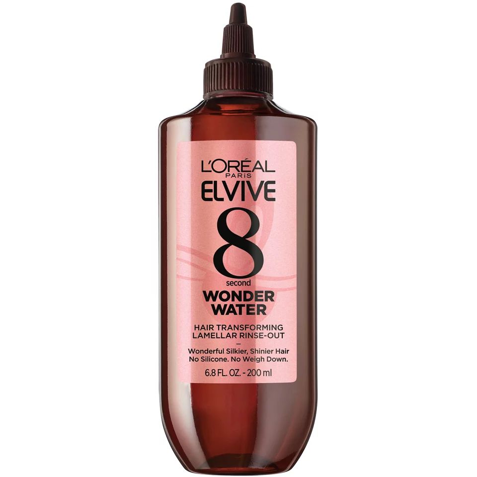 L'Oreal Paris 8 Second Wonder Water Rinse Out Lamellar Hair Treatment, Elvive, 6.8 fl. oz. | Walmart (US)