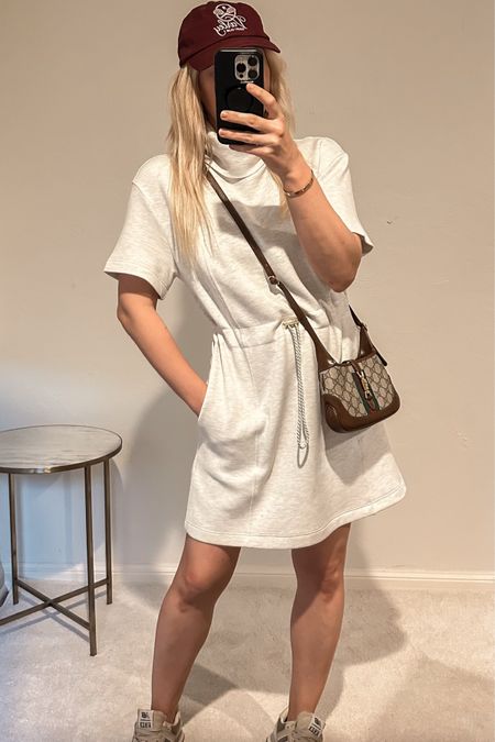 Dress
Varley dress
Gucci bag
Sneakers 

Spring Dress 
Vacation outfit
Date night outfit
Spring outfit
#Itkseasonal
#Itkover40
#Itku

#LTKShoeCrush #LTKFitness #LTKItBag