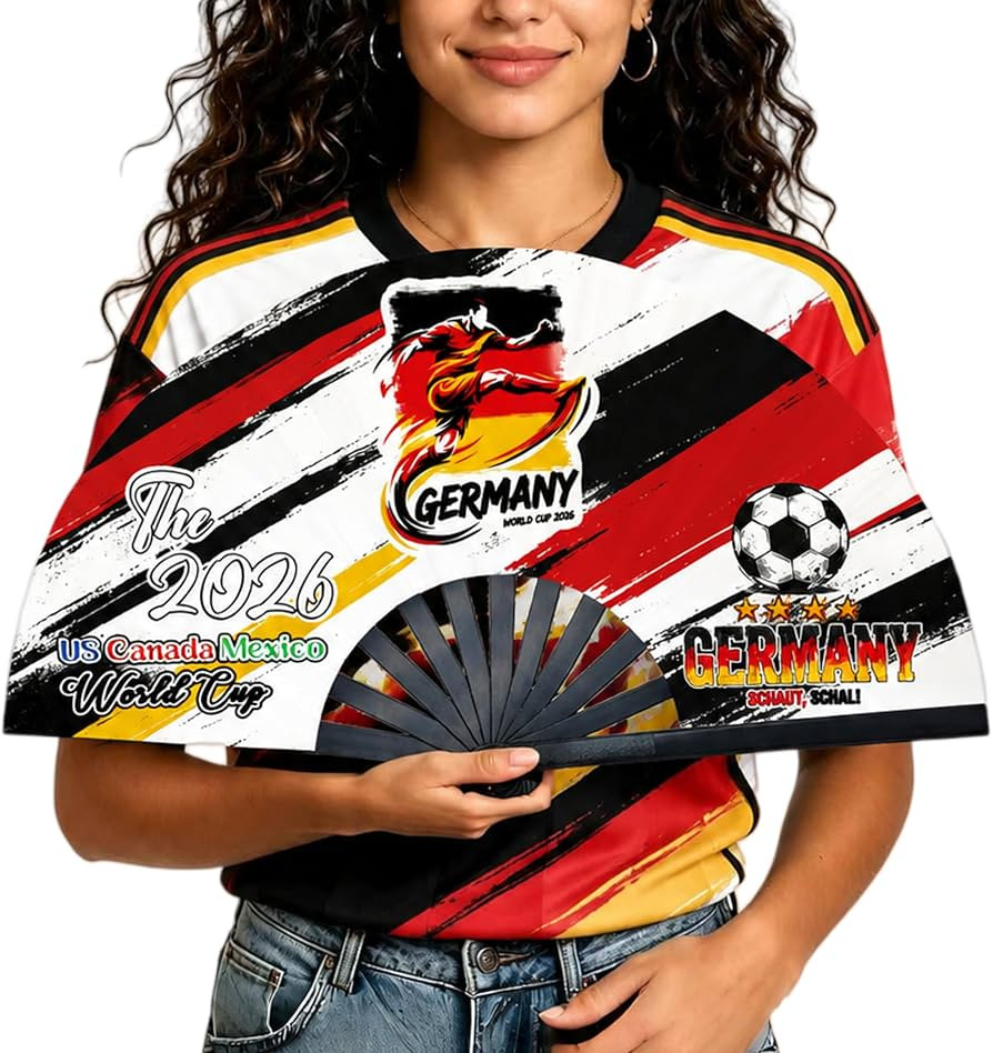2026 World Soccer Cup Folding Fans \u2013 Soccer Game Day Essentials for Stadium Chants, Party Fa... | Amazon (US)