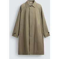 Zara - Relaxed Fit Trench Coat - Sand - S - Man | Zara UK