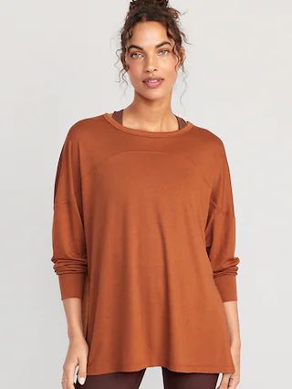 Oversized UltraLite All-Day Tunic for Women | Old Navy (US)