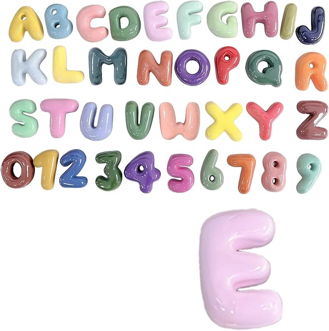 4 Inch Gypsum Letter or Number for Wall Decor, Single Alphabet or Digit for Home Decor Party Deco... | Amazon (US)