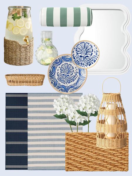 Target summer coastal home decor inspired by Nancy Meyers movies 

#LTKhome #LTKstyletip #LTKfindsunder50