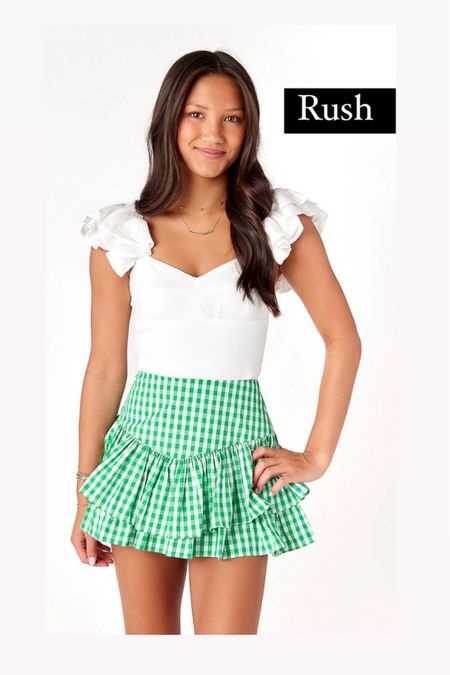 Rush skirt 
Recruitment skirt
Skirt 

#LTKStyleTip