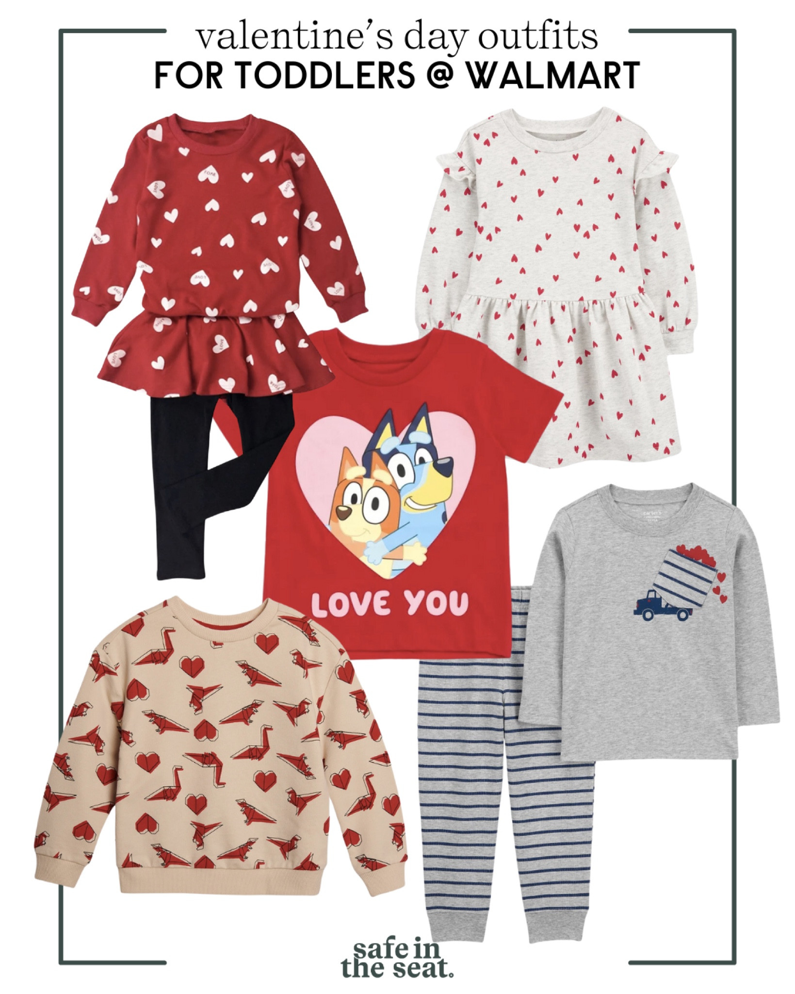Some favorite Valentine’s Day outfits for toddlers! Affordable and adorable from Walmart  

#LTKkids #LTKfindsunder50 #LTKSeasonal