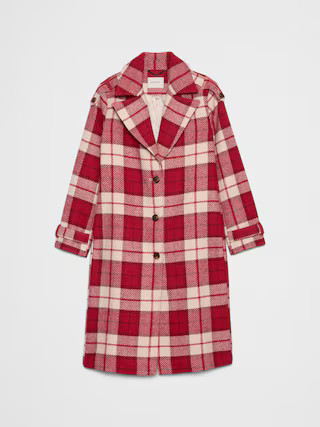 Plaid Coat | Banana Republic Factory