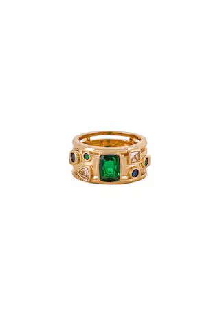 petit moments Nicole Ring in Green from Revolve.com | Revolve Clothing (Global)