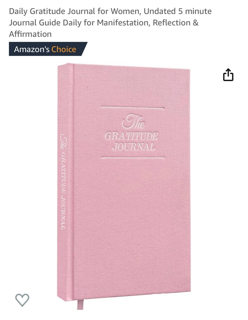 Gratitude journal 


#LTKhome #LTKGiftGuide #LTKfindsunder50