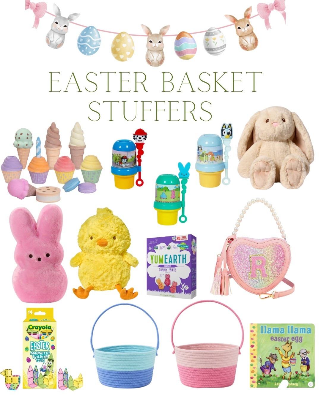 Easter Basket Stuffers 🐰

Toddler | baby | Easter | Easter basket girls | Easter basket boys | spring | kids | bubbles | baskets | stuffed animals | target gifts | amazon gifts | Easter basket ideas 

#easterbasketstuffers #easterbasketgirls #easterbasketboys #easter #eastertoddler #targeteaster #amazoneaster 

#LTKSeasonal #LTKBaby #LTKKids