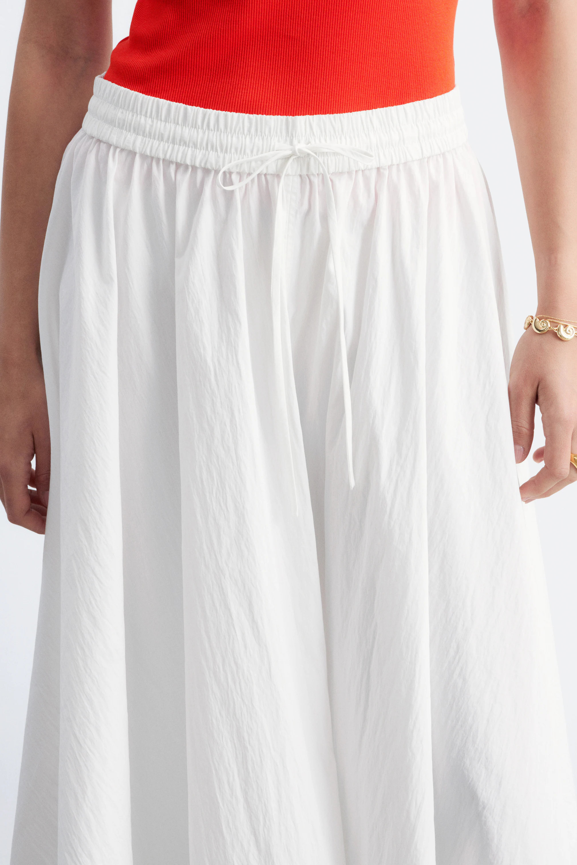 Gathered A-line Maxi Skirt | H&M (UK, MY, IN, SG, PH, TW, HK)