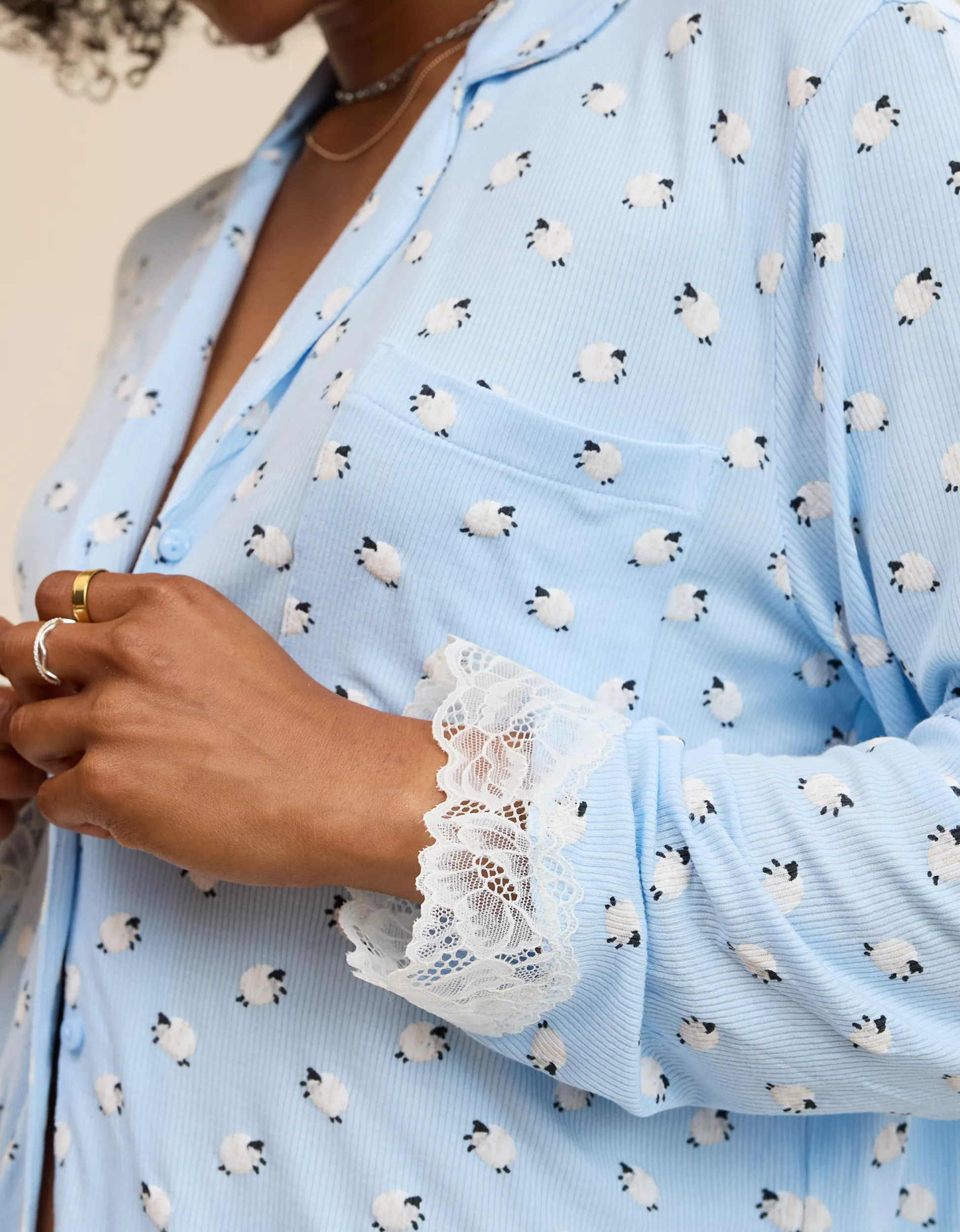 Aerie Real Soft Rib Long Sleeve T-Shirt | American Eagle Outfitters (US & CA)