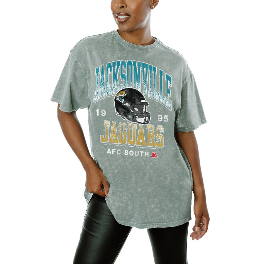 Jacksonville Jaguars Gameday Couture Women's  Nothing But The Best T-Shirt – Gray | Fanatics