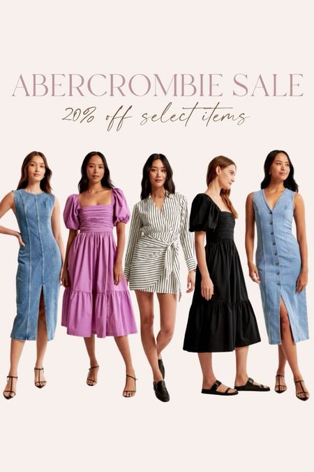 Abercrombie sale! Dresses on sale! 

#LTKSpringSale #LTKSeasonal #LTKstyletip