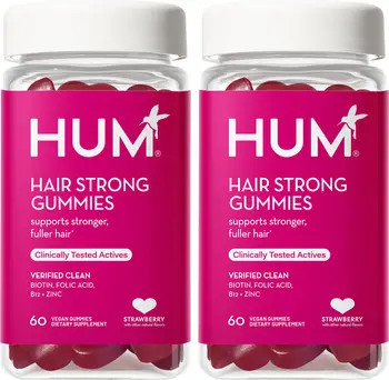 Hair Strong Vegan Gummies for Stronger & Fuller Hair Duo $52 Value | Nordstrom