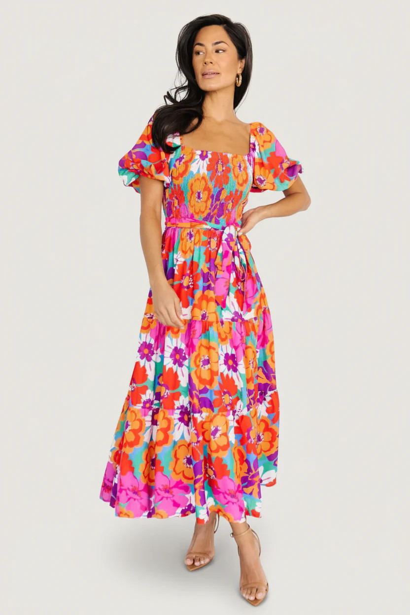 Mazatlan Maxi Dress — Multi Floral Maxi | Baltic Born | Baltic Born