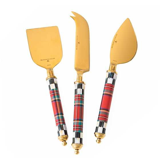Supper Club Cheese Knife Set - Tartastic | MacKenzie-Childs