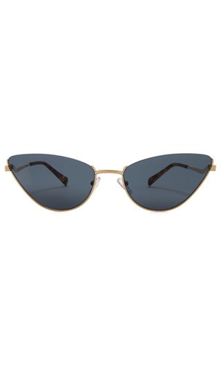 The Stella Sunglasses in Gold & Ink | Revolve Clothing (Global)