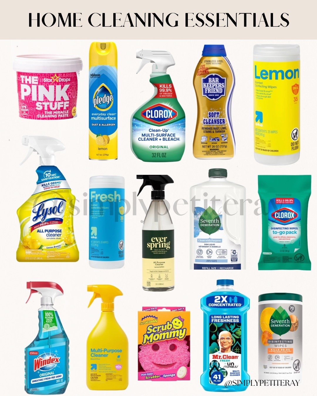 Spills, Sparkle, & Fresh Spaces! ✨

Embrace a spotless home with these perfectly balanced cleaning essentials under $10! 🧼

I am obsessed with these Target must-haves: the viral Pink Stuff paste and the multi-surface power of Mrs. Meyer’s and Clorox. Balance your heavy-duty tasks with eco-friendly swaps like Seventh Generation and Everspring. Finish the job with trusty tools like the Scrub Mommy and Windex for a streak-free shine that leaves every room in your house feeling refreshed and polished!

#TargetFinds
#TargetHome
#CleaningHacks
#CleanHome
#ThePinkStuff
#ScrubMommy
#HomeOrganization
#CleaningRoutine
#SpringCleaning
#CleanWithMe
#HomeEssentials
#TargetRun
#LTKHome
#Disinfecting
#HousekeepingInspo


#LTKHome