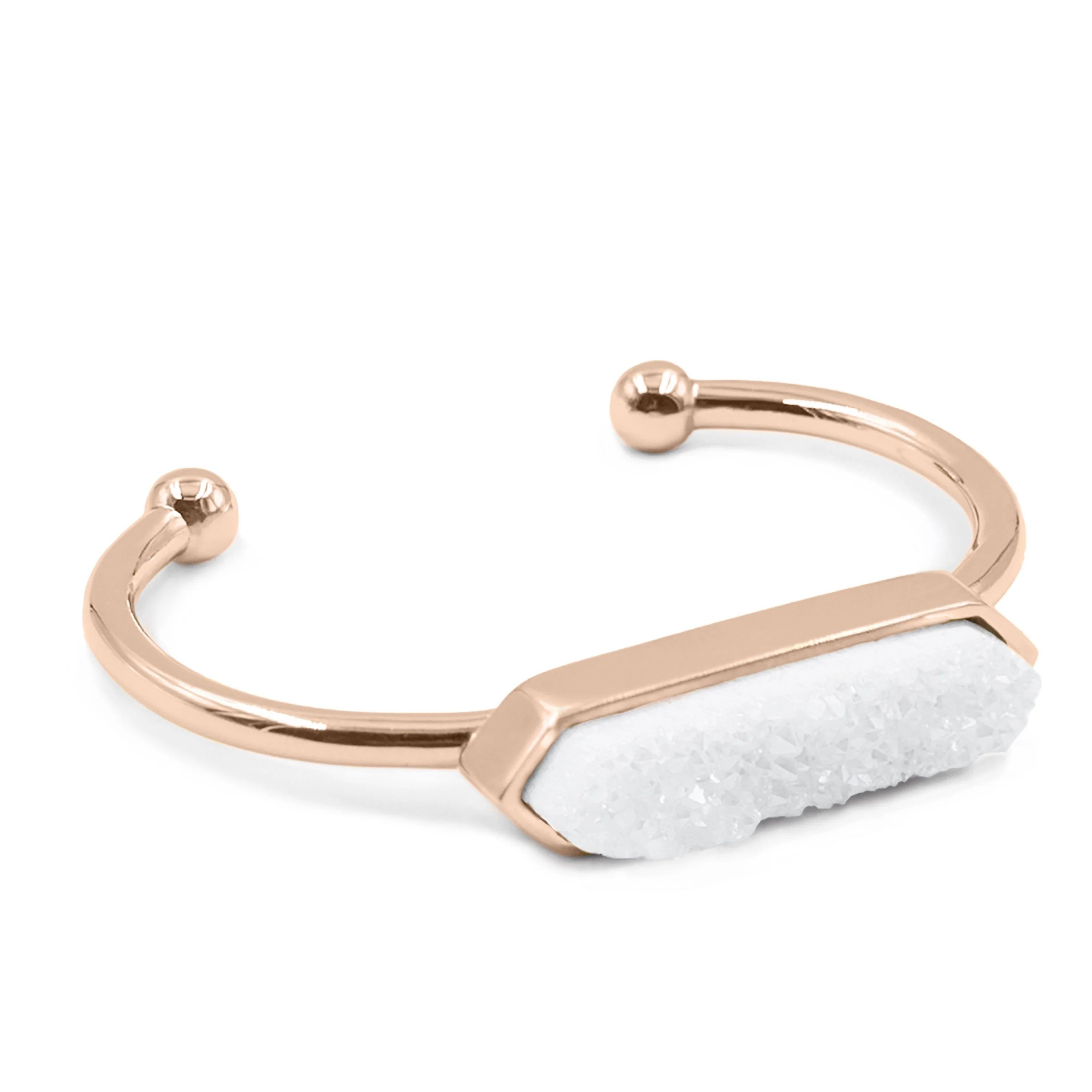 Rose Gold Quartz Bracelet | Kinsley Armelle