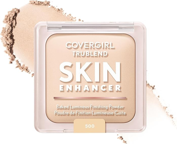 COVERGIRL TruBlend Skin Enhancer Baked Luminous Finishing Face Powder, with Hyaluronic Acid and W... | Amazon (US)