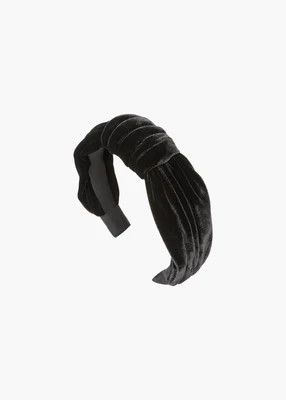 Helene Headband -- Black | Jennifer Behr 